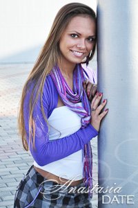 Gorgeous single women: beautiful Russian bride Valeriya from Lugansk